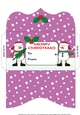 Friendly Snowmen Money Wallet 3