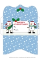 Friendly Snowmen Money Wallet 6