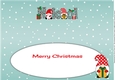 Christmas Gnomes with presents NICOL large dl insert