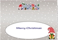 Christmas Gnomes with presents ABBIE large dl insert