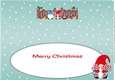 Christmas Gnomes with sweets NANA & GRANDAD large dl insert