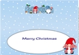Christmas Gnomes with sweets GRANDSON large dl insert