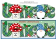 Christmas Gnome with letter to Santa UNCLE large dl