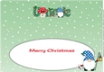 Christmas Gnome with letter to Santa UNCLE large dl insert