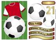Football Fan in Red & White