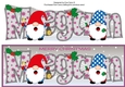 Carol singing Christmas Gnomes MEGAN large dl