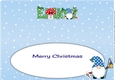 Christmas Gnome with letter to Santa ELLIOT large dl insert
