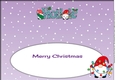 Christmas Gnomes with decorations HOLLIE large dl insert