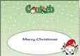 Christmas Gnomes with decorations CALEB large dl insert