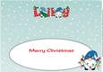 Christmas Gnomes with decorations LILY large dl insert