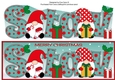 Christmas Gnomes with presents STAV large dl