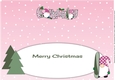 Christmas Gnomes snowboarding GRANNY large dl insert