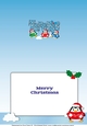 Christmas Fat Penguins TERENCE A5 insert