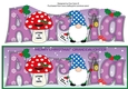 Christmas Gnome with letter to Santa Granddaughter ARIA large dl