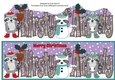 Christmas Rocky the Racoon with Snowracoon KIRSTY & ANDY large dl