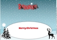 Christmas Winter Scene DEYANNA large dl insert