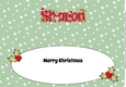 Christmas SHARON large dl insert