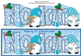 First Christmas Gnomes with baby bottle NOLAN large dl