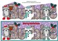 Christmas Rocky the Racoon with Snowracoon RUBIE large dl
