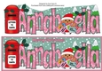 Christmas Plump Robin with letters to Santa ANNABELLA large dl