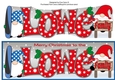 Christmas Gnomes snowboarding LOWE FAMILY large dl