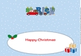 Santas Car & trailers RICK large dl insert