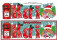 Christmas Plump Robin with letters to Santa KAI large dl