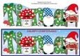 Christmas Gnome with letter to Santa TINA & FAMILY large dl