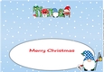 Christmas Gnome with letter to Santa TINA & FAMILY large dl insert
