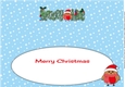 Christmas Plump Robin GRACEY MAE large dl insert