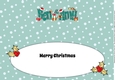 Christmas BEN & AMY large dl insert