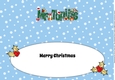 Christmas MR TOPLISS large dl insert