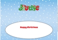 Christmas Dinosaurs JUDE large dl insert