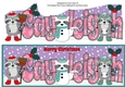 Christmas Rocky the Racoon with Snowracoon CAYLEIGH large dl