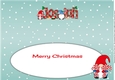 Christmas Gnomes with sweets JOSIAH large dl insert