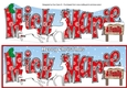 Christmas Reindeers MICK MARIE & FAMILY large dl