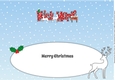 Christmas Reindeers MICK MARIE & FAMILY large dl insert