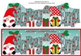 Christmas Gnomes with presents BARRY & EMA large dl
