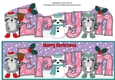 Christmas Rocky the Racoon with Snowracoon ERYN large dl