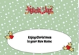 Christmas MYKAILO & JAYE large dl insert
