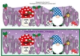 Christmas Gnome with letter to Santa CHLOE & CHARLOTTE large dl