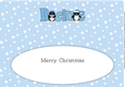 Christmas Penguins REINE large dl insert