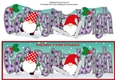 Christmas Gnomes skiing GEORGIA-LEIGH large dl