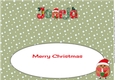 Christmas Plump Robin with Hot Drink JORJA large dl insert