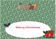 Christmas Sid the Squirrel with acorns CODY large dl insert