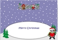 Christmas Billy the Badger with Heart and House from OUR HOME TO YOURS large dl insert