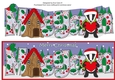 Christmas Billy the Badger with Heart and House MEGAN large dl