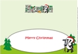 Christmas Billy the Badger Beginners Golf KEVIN large dl insert