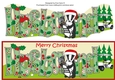 Christmas Billy the Badger Advanced Golf HUSBAND large dl