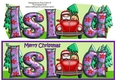 Jolly Santa taking the Christmas Tree Home ISLA large dl